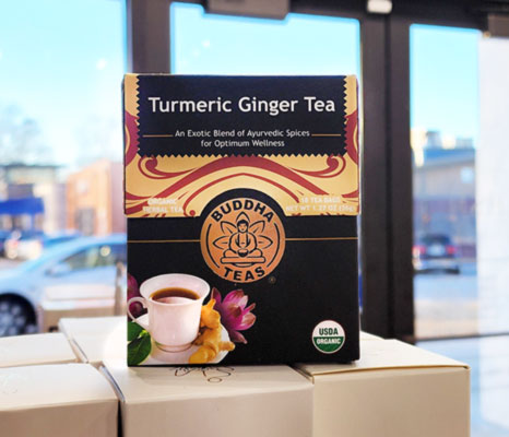 Tumeric-Ginger-Tea Turmeric Ginger Tea - Buddha Teas - Image 1